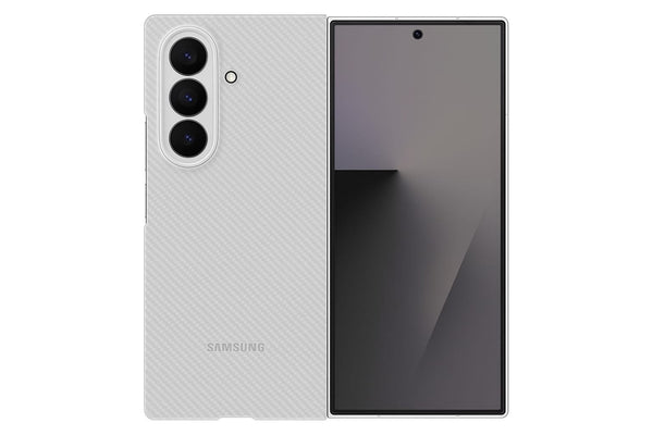 Samsung Galaxy Fold7 Carbon Shield Case, Grey - mobileCasez