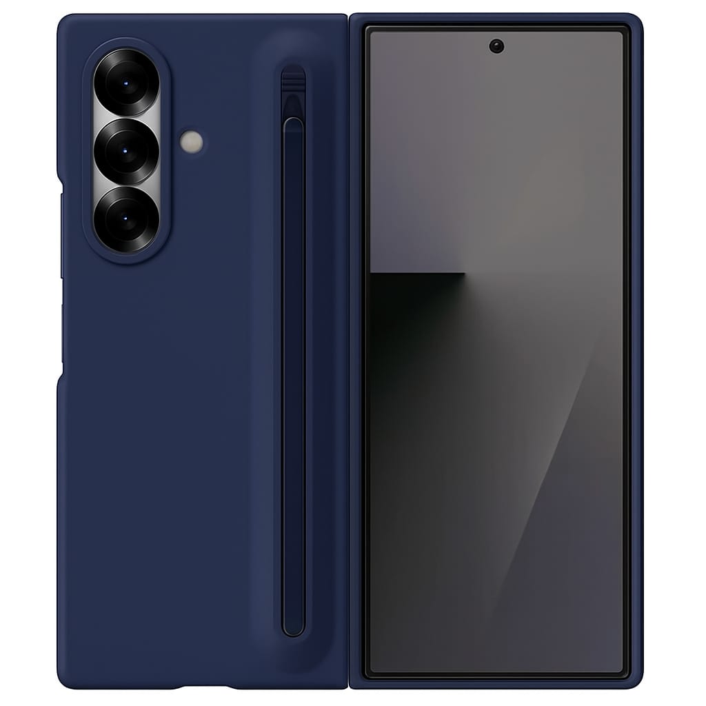 Samsung Polycarbonate Galaxy Z Fold 7 Pen Case, Blue