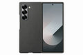 Samsung Galaxy Z Fold 5 Leather Case Protection Protective Shell Cover - Gray - mobilecasez