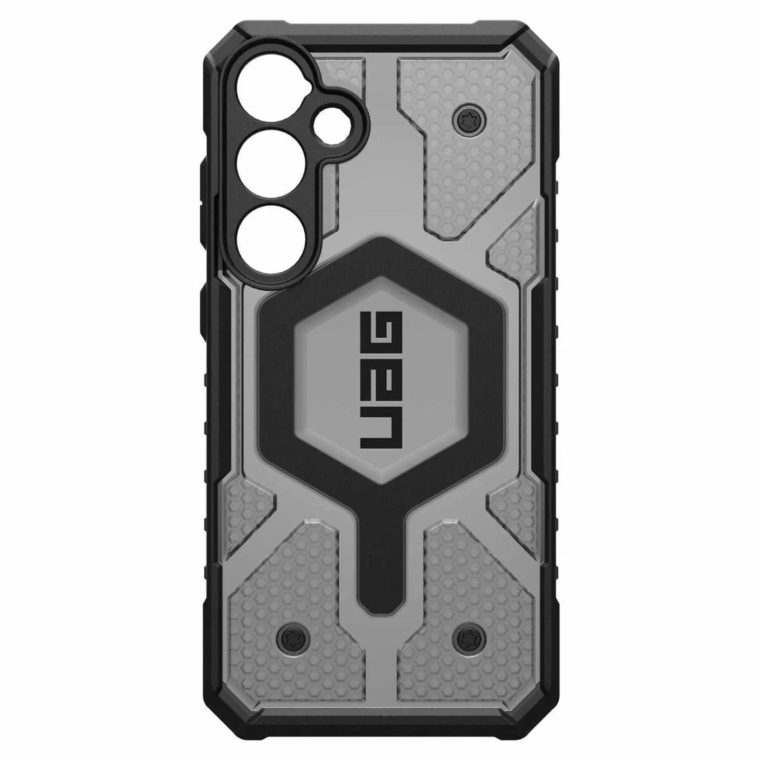 Urban Armor Gear UAG Galaxy S24 Case, Plasma Rugged Featherlight Shockproof Protective Case/Cover Designed for Galaxy S24 5G (6.2-inch) 2024 - Ash