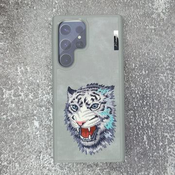 Samsung Galaxy S24 Ultra Original Nimmy 3D Embroidery Case -Tiger