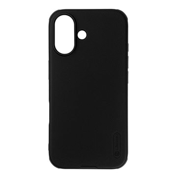 Nillkin Case for Apple iPhone 16 Plus Super Frosted Shield Pro Magnetic Hard Back Soft Border (PC + TPU) Cover Raised Bezel Camera Protect Without Logo Cut Black