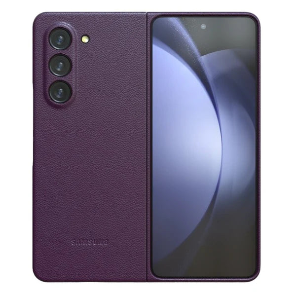 Samsung Galaxy Fold4 Eco-Leather Case, Purple - mobilecasez