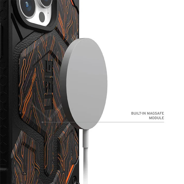 Urban Armor Gear UAG iPhone 16 Pro Max Case, Monarch Pro Mag-Safe Compatible, Premium Rugged Protective Case/Cover Designed for iPhone 16 Pro Max (Military Drop Tested) - Grey