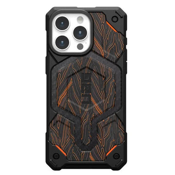 Urban Armor Gear UAG iPhone 16 Pro Max Case, Monarch Pro Mag-Safe Compatible, Premium Rugged Protective Case/Cover Designed for iPhone 16 Pro Max (Military Drop Tested) - Orange
